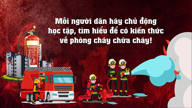 BIỆN PHÁP PHÒNG CHÁY, CHỮA CHÁY VÀ KỸ NĂNG THOÁT NẠN KHI CHÁY NHÀ CAO TẦNG